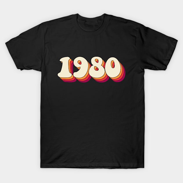 1980 T-Shirt by Jennifer